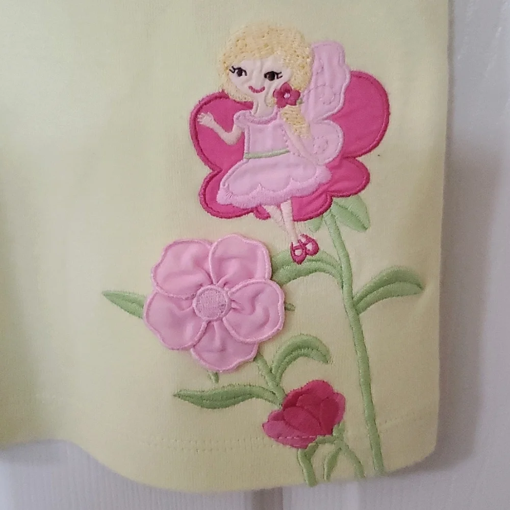 Gymboree Fairy Flower Sleeveless Top Tee Baby Girl 18-24 Months - Picture 5 of 6